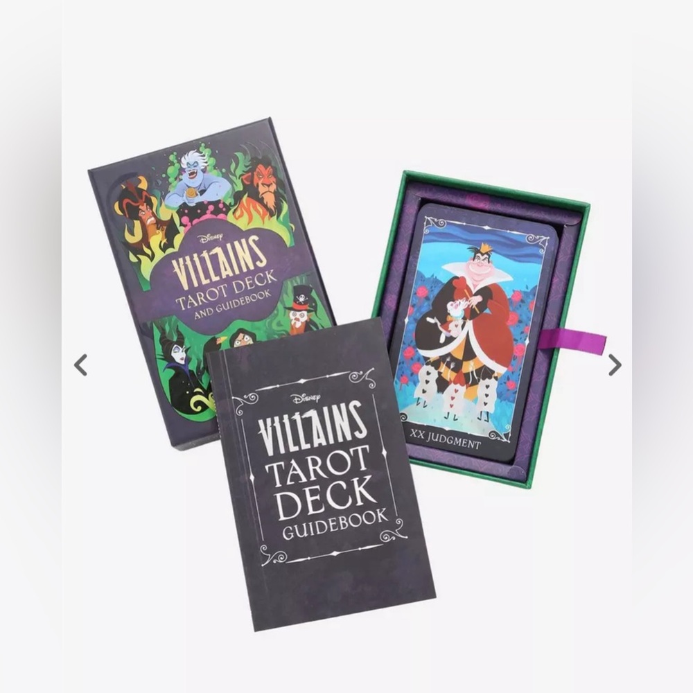 Disney Villains Tarot Card Deck & Guidebook